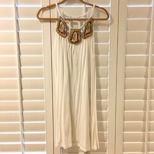Chan Luu Gorgeous Detail White Dress